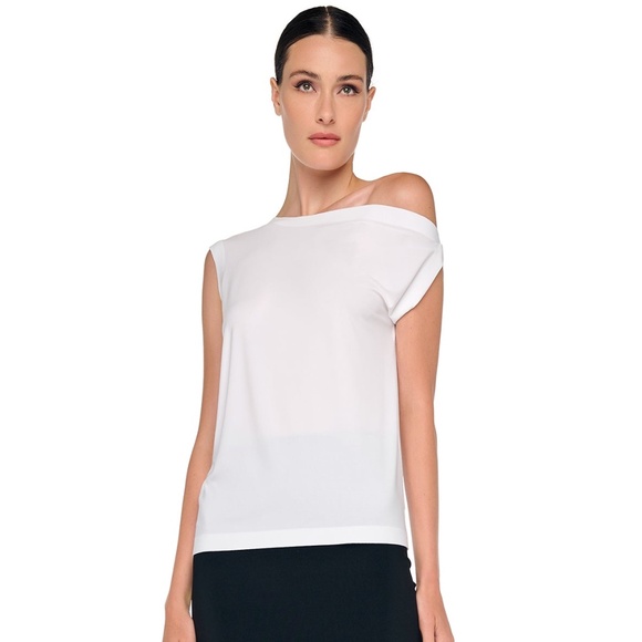 Norma Kamali Drop Shoulder Top - Large - Picture 1 of 3